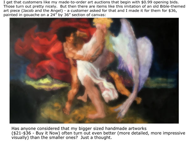 Why not consider the big artworks?